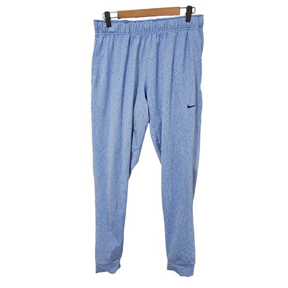 Nike Men's Dri-Fit Jogger Pants Royal Blue Heather Size L - Picture 4 of 7